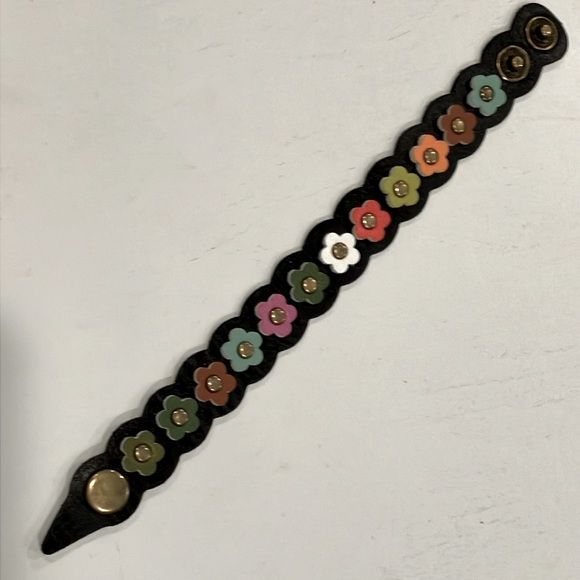 Multi Color Leather Bracelet - Picture 9 of 9